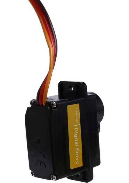Rc Servo Direksiyon Servo Servo Montaj Braketi ve Servo Kolu Için 1/24 Rc Paletli Araba Eksenel SCX24 Yükseltme Parçaları (Yurt Dışından)