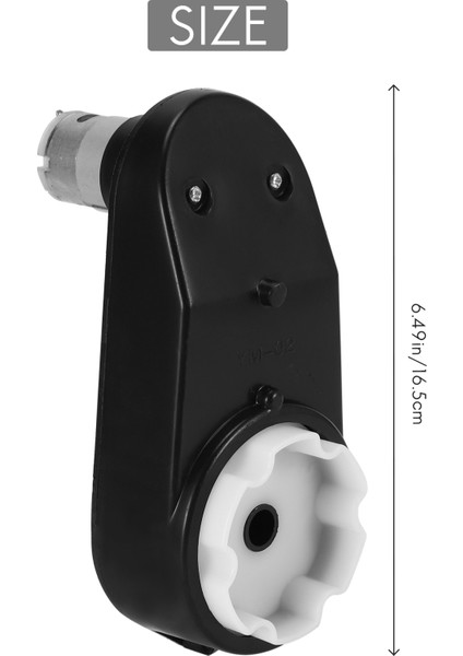 RS390 Elektrik Motor Şanzıman 12 V 20000 Rpm Araba Dc Motor Dişli Kutusu Çocuklar Için Araba Oyuncak (Yurt Dışından)
