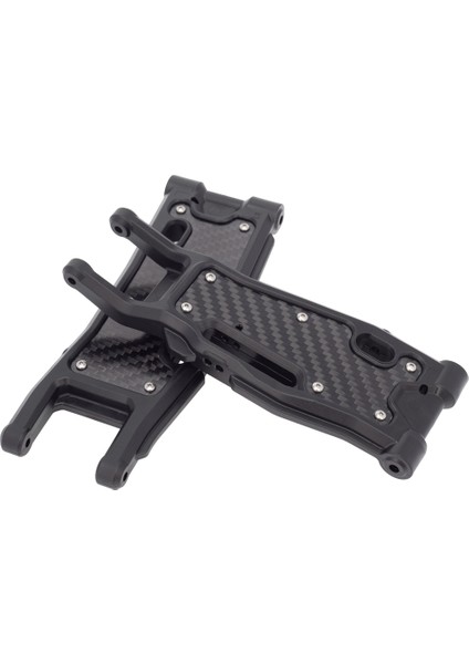 Karbon Fiber Ön ve Arka Süspansiyon Kolu Koruyucu Zırh Koruma Levhası 1/8 Traxxas Kızak Rc Araba Yükseltme Parçaları (Yurt Dışından) fırsatları