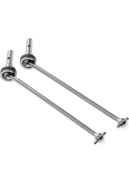 2 Adet Metal Çelik Ön ve Arkadan Çekişli Motosiklet Mili Cvd 1/8 Traxxas Kızak Rc Araba Yükseltme Parçaları Aksesuarları, Gümüş (Yurt Dışından) fiyatları