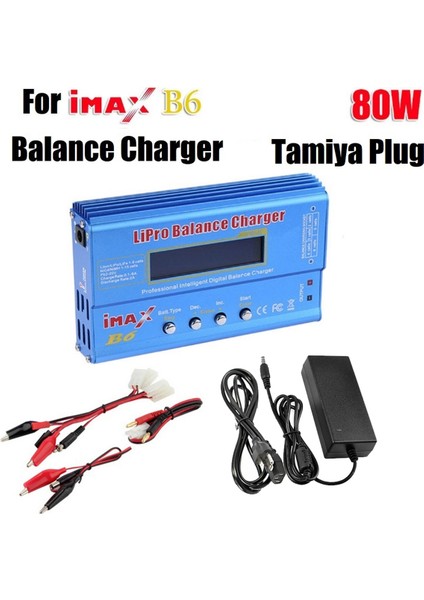 Imax Için B6 80 W Lipo Pil Şarj Cihazı + Tamiya Nimh Li-Ion Ni-Cd Dijital Lipro Şarj Dengeleyici Pil Şarj Cihazı Abd Plug (Yurt Dışından)