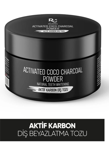 Premium Aktif Karbon Diş Temizleme Tozu 40Gr