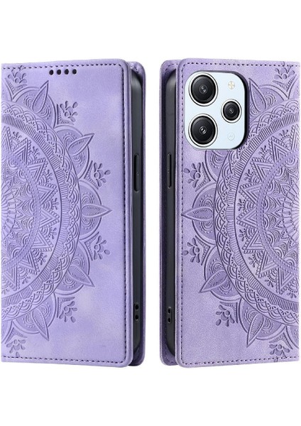 Redmi Için Flip Case 4g Darbeye Kapak Kapak Pu Deri Yan (Yurt Dışından)