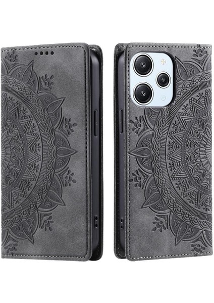 Redmi Için Flip Case 4g Darbeye Kapak Kapak Pu Deri Yan (Yurt Dışından)