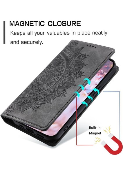 Redmi Için Flip Case 4g Darbeye Kapak Kapak Pu Deri Yan (Yurt Dışından) modelleri