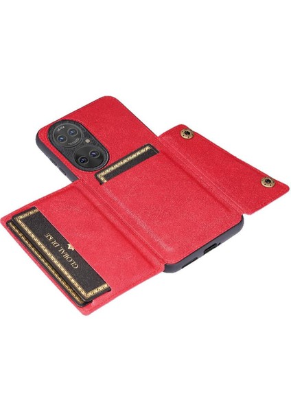 P50 Pro Kart Tutucu Buit Için Cüzdan Durumda Demir Cüzdan Durumda (Yurt Dışından) modelleri