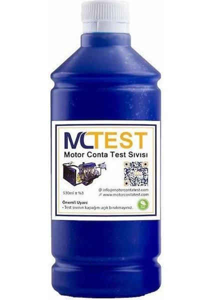 Conta Test Cihazı Sıvısı 530 ml