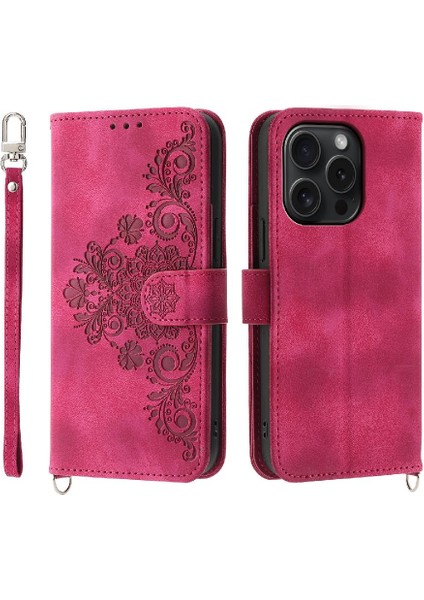 Iphone 15 Pro Darbeye Çoklu Kredi Kartı Yuvaları Için Flip Case (Yurt Dışından)