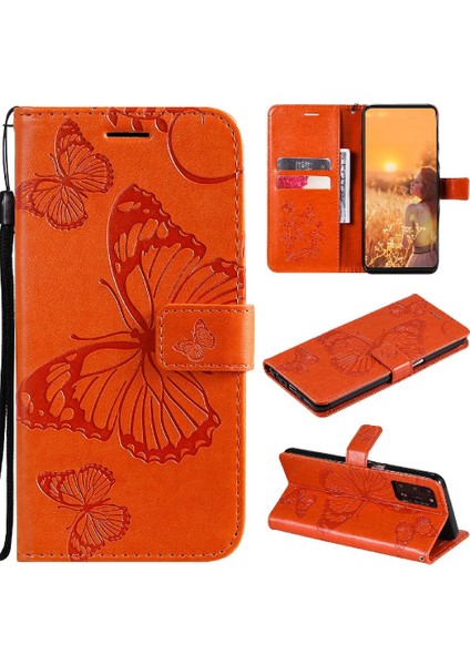Oppo Oppo 5G/A53S 5g Pu Deri Kart Yuvası Standı Kapak ile Flip Case (Yurt Dışından)