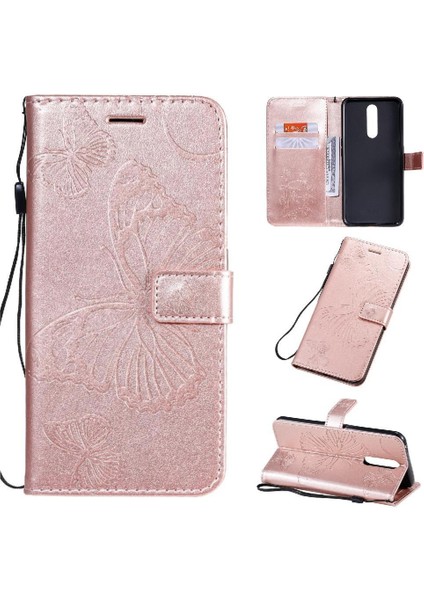 Oppo F11 Pu Deri Manyetik Kapak Için Flip Case Darbeye Kapak ile (Yurt Dışından)