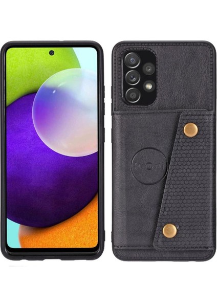 Samsung Galaxy A73 5g Buit Için Cüzdan Kılıf Demir Darbeye Koruyucu (Yurt Dışından)