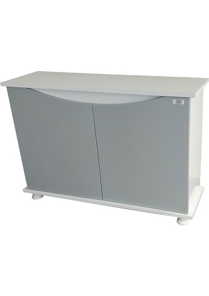 100 cm Mdf KP1000125GR Flex Gri Kapaklı Akvaryum Sehpası 100X31X69 cm