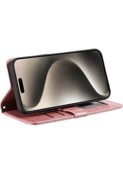 Redmi Için Flip Case 4g 6 Kart Yuvaları Kickstand Cüzdan Pu Deri (Yurt Dışından)