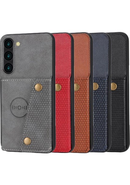 Samsung Galaxy S23 Buit Için Cüzdan Kılıf Demir Cüzdan Kılıf Kickstand Kart (Yurt Dışından) fiyatları