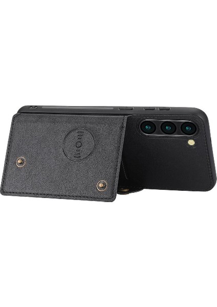 Samsung Galaxy S23 Buit Için Cüzdan Kılıf Demir Cüzdan Kılıf Kickstand Kart (Yurt Dışından) fırsatları