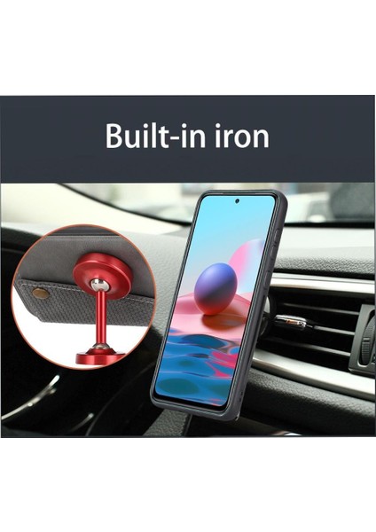 Samsung Galaxy S23 Buit Için Cüzdan Kılıf Demir Cüzdan Kılıf Kickstand Kart (Yurt Dışından) indirimleri