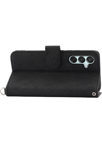 Samsung Galaxy Flip Kabartmalı Darbeye Bileklik Çoklu Için Flip Case (Yurt Dışından)
