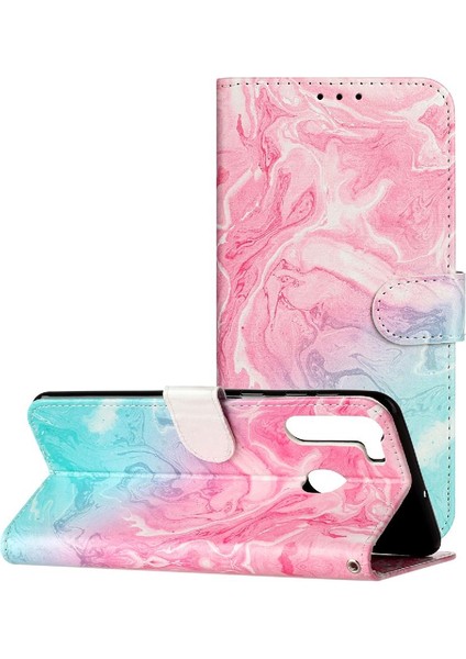 Samsung Galaxy A21 Pu Deri Cüzdan Tam Koruma Kartı Için Flip Case (Yurt Dışından)