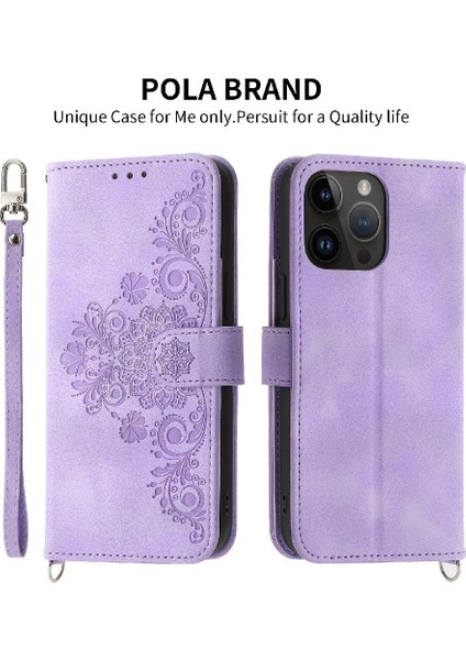 Iphone 14 Için Flip Case Pro Max Darbeye Çoklu Kredi Kartı Yuvaları (Yurt Dışından)