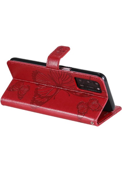 Oppo Oppo 5G/A53S 5g Pu Deri Kart Yuvası Standı Kapak ile Flip Case (Yurt Dışından)