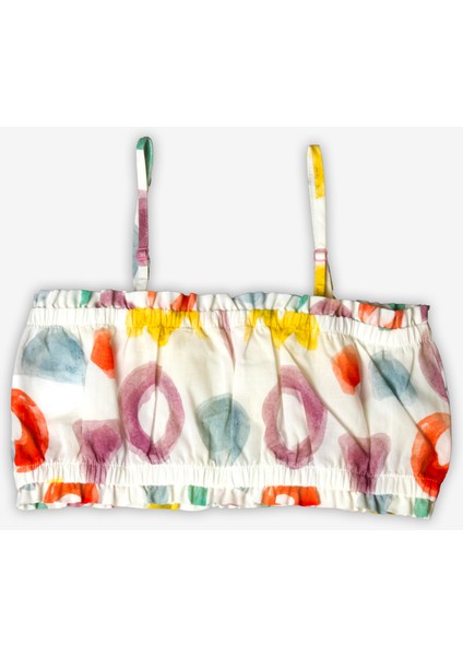 Nora Desenli Kız Çocuk Crop Top modelleri