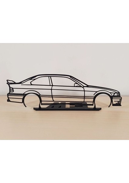 Bmw M3 E36 20CM Plastik Masa Süsü Masa Dekorasyonu