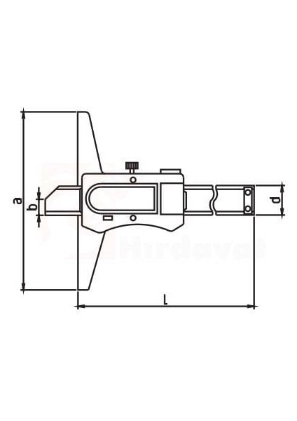 AS-327 Dijital Derinlik Kumpası 0-200MM