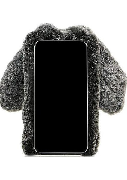 Motorola Moto X50 Ultra 5g Için Kılıf Sonbahar ve Kış Sevimli Peluş Tavşan (Yurt Dışından)