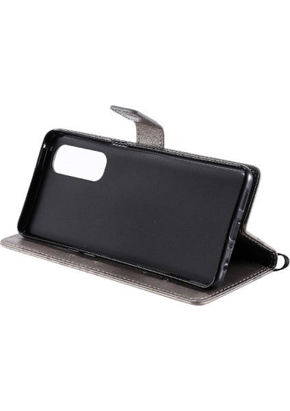 Kart Yuvası Standı Pu ile Oppo Reno4 Pro 4g Manyetik Kapak Için Flip Case (Yurt Dışından)