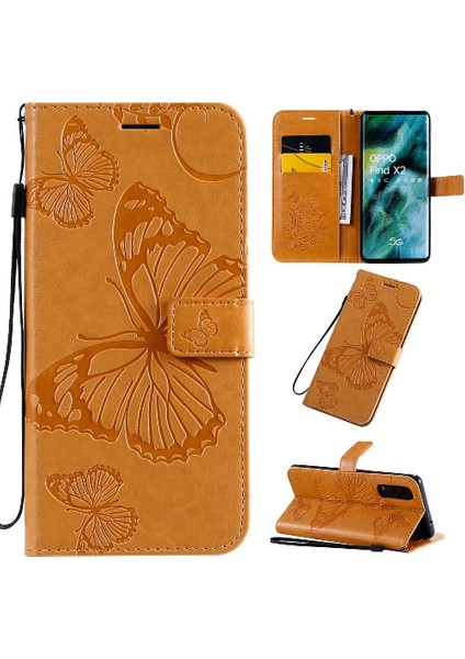 Oppo Bulmak Için Flip Case X2 Pu Deri Manyetik Kapak ile Kickstand Çevirin (Yurt Dışından)