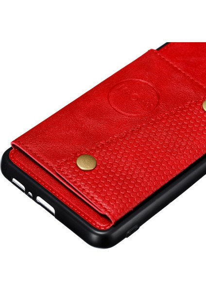 Samsung Galaxy A80 Için Cüzdan Durumda Darbeye Koruyucu Kart Tutucu Kılıf (Yurt Dışından)