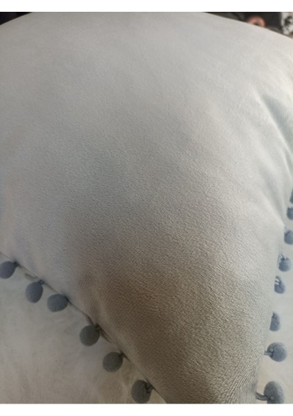 Ponponlu Dekoratif Kırlent Kılıfı modelleri