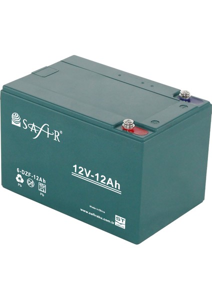 Jel Akü 12 V - 12+ Ah 4.2 kg ( 14AH Uyumlu )