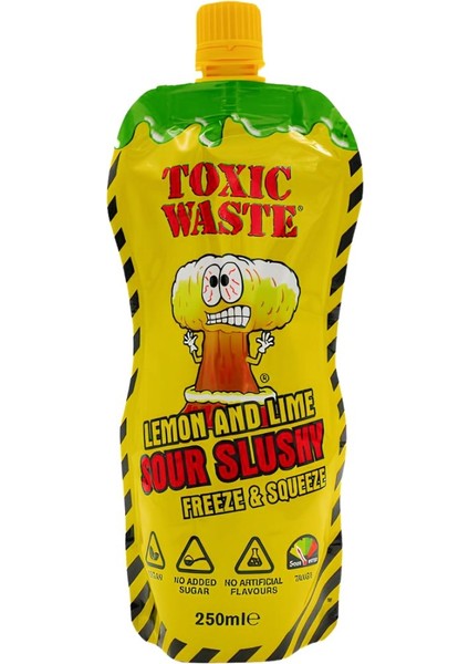 Toxic Waste Lemon & Lime Sour Slushy 250ml