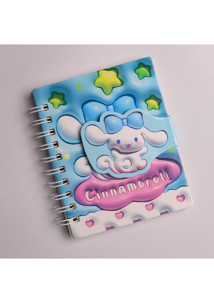 Kawaii Sanrio Hello Kitty ,melodi ,kuromi ,cinnamarol Defter Mıknatıslı Mini