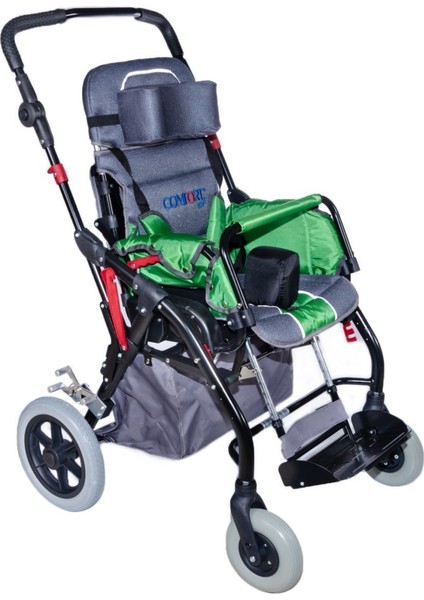 Comfort Plus DM-8001 Buggy 40 cm Yeşil Engelli Puseti