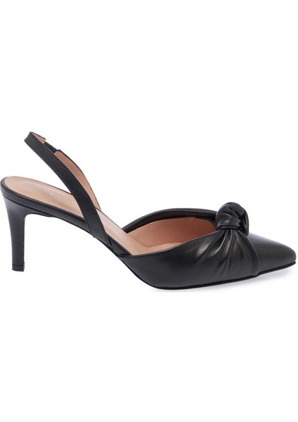 Siyah Hakiki Deri Kadın Stiletto - K24I1AY67169-A55 indirimleri