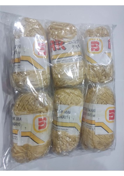 Bayar Makrome Ipi-6lı Paket-Açık Bej