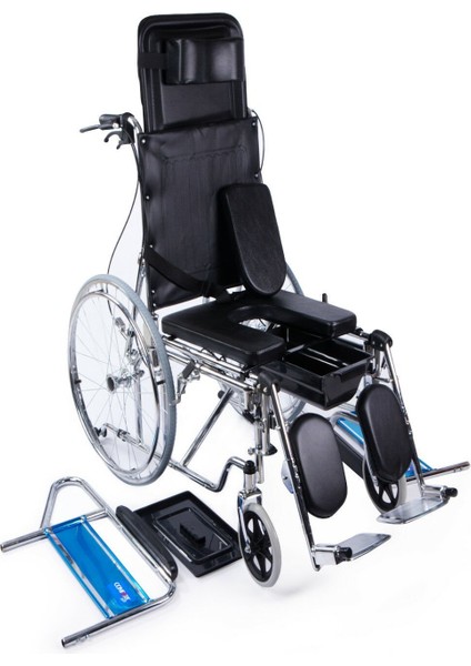 Comfort Plus KY608GC Sırtı Yatar Ayak Kalkar Tuvalet Özellikli Tekerlekli Sandalye fırsatları