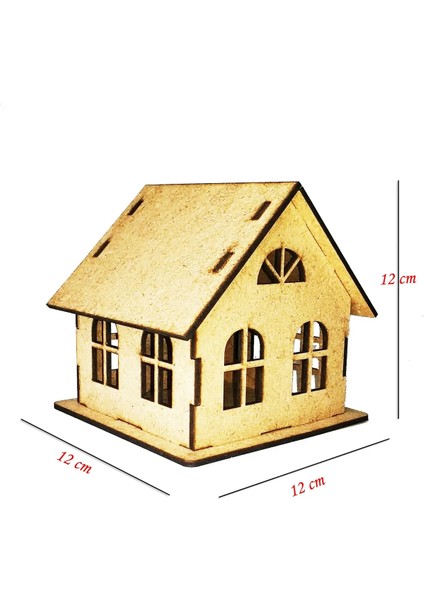 3D Ahşap Boyama Maketi Klasik Ev Maket Etkinlik Oyunu fiyatları