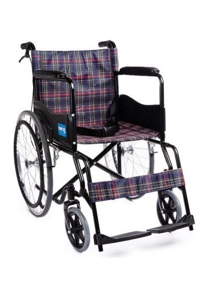 Comfort Plus KY809BJ Ekose Özellikli Tekerlekli Sandalye