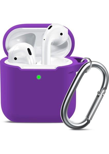 Fitcase Air Pods 1 ve 2. Nesil Lansman Silikon Kılıf