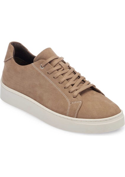 Kum Hakiki Nubuk Deri Erkek Sneaker - E24I1AY56745-B21