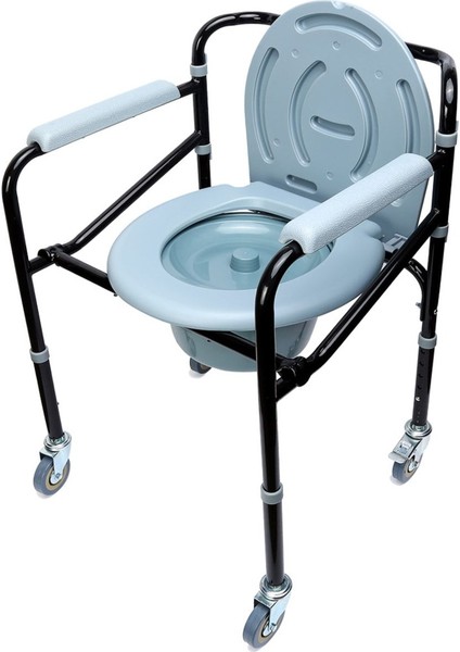 KY696 Tekerlekli Tuvaletli Banyo Sandalyesi modelleri