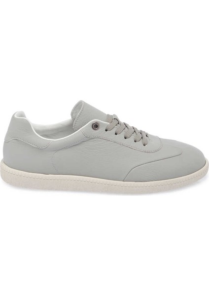 Gri Hakiki Deri Erkek Sneaker - E24I1AY56704-H1Y