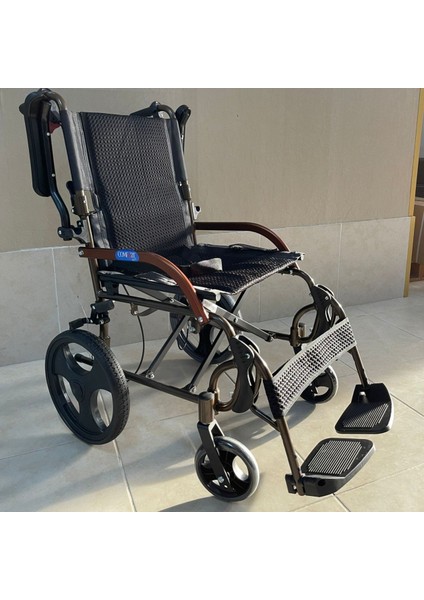 Comfort Plus GK863LABJ-12 Jet Black Transfer Alüminyum Tekerlekli Sandalye