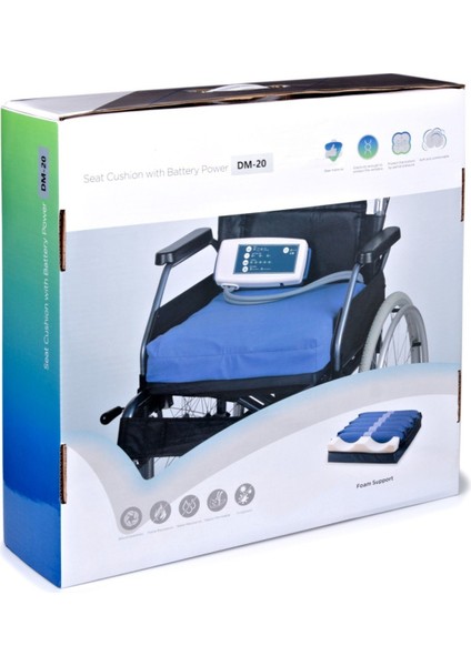 Şarjlı Havalı Oturma Minderi Dm-20