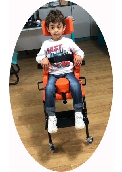 Engelli Çocuk Oturma Tekerlekli Sandalyesi 2-5 Yaş Arası