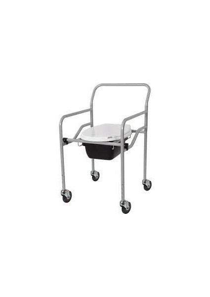 Loco Kt 771 Katlanır Tekerlekli Banyo Tuvalet Sandalyesi
