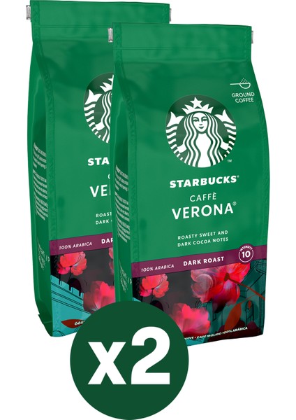 Caffè Verona Öğütülmüş Kahve 2X200 gr